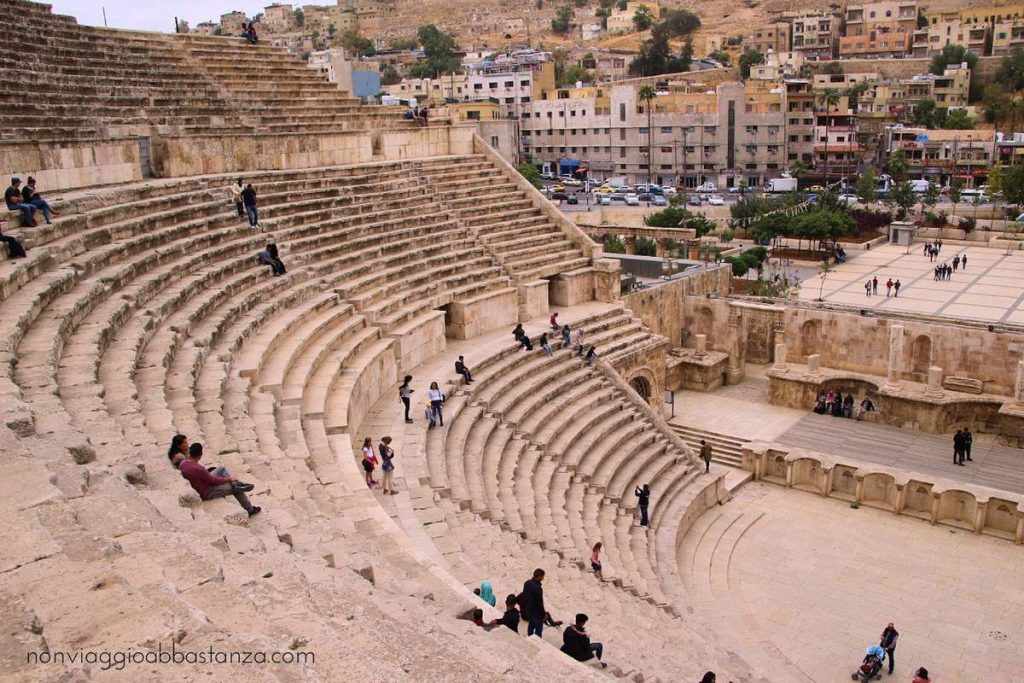 anfiteatro di Amman in Giordania 1 settimana