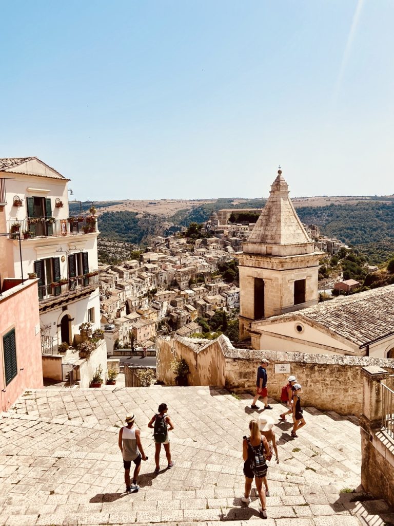 Sicilia sud orientale Ragusa vista di Ibla